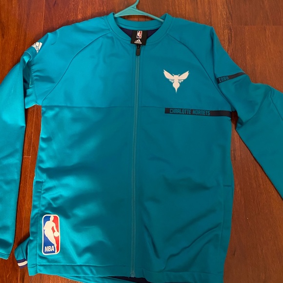 Adidas Charlotte Hornets Warm-Up Jacket - Picture 1 of 2